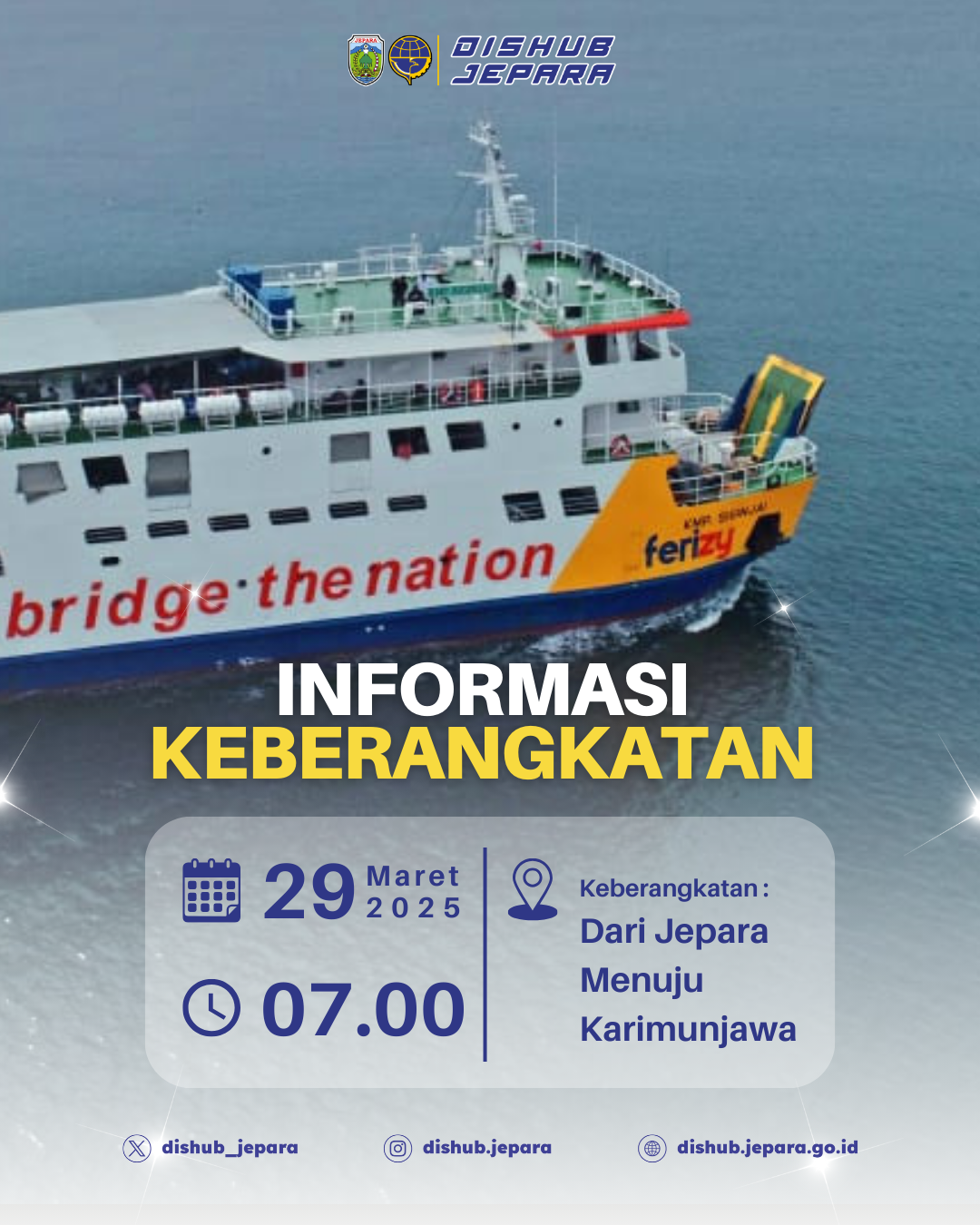 Informasi Keberangkatan KMP. Siginjai